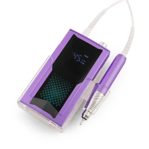 Professional Salon Nail Supply 45000rpm Brushless Rechargeable Portable Electric Nail Drill Machine for Acrylic Nails Gel