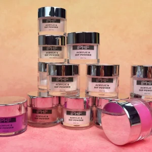 Professional Salon Quality Nail Acrylic Powder Set Custom Glitter EMA Nail Decoration