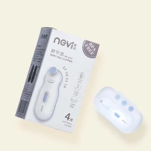 Professional Silent Motor Low Noise Newborns Fingers File Clipper Electric Automatic Baby Nail Trimmer