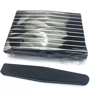Professional Sponge Nail File 100 180 Grit Custom Logo Double Sided Nail Buffer for Nail Care