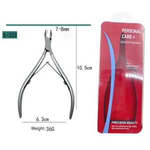 Professional Stainless Steel Cuticle Nippers Clippers Manicure Scissors Cutter Dead Skin Pliers