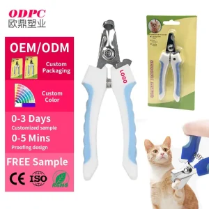 Professional Stainless Steel Pet Nail Clippers and Trimmer with Free Nail File for Dogs Cats and Small Animals