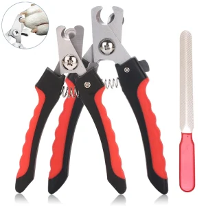 Professional Stainless Steel Pet Nail Trimmer Labor Saving Convenient Dog Grooming Tool Essential Pet Supplies