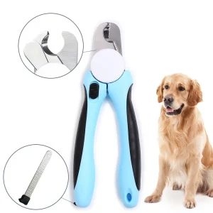 Professional Stainless Steel Rubber Dog Nail Clippers Sharp Safety Design Eco Friendly Pet Accessories Free Nail