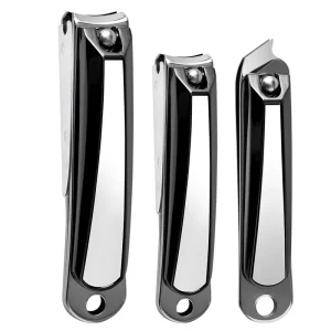 Professional Stainless Steel Ultra Sharp Sturdy Fingernail and Toenail Clipper Cutters