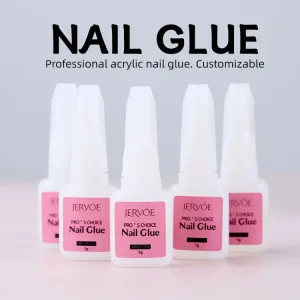 Professional Super Strong Long Lasting Nail Glue 7g Fast Drying Clear Adhesive for Acrylic Press on Nails