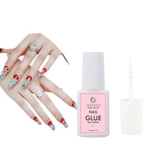 Professional Super Strong Waterproof Nail Glue for Long-Lasting Fake Nail Tips