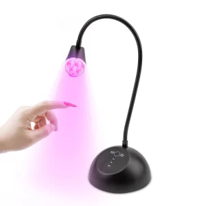 Professional Touch Sensor UV LED Nail Lamp 18w Flexible Rechargeable Cordless Gel Light Table Lamp For Manicure