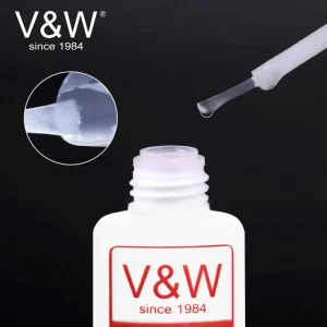 Professional UV Clear Nail Glue for Nail Art Long Lasting Instant Strong Strength Acrylic Nail Tips Liquid Application