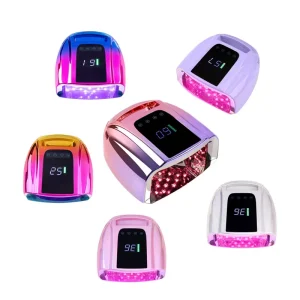 Professional UV LED Nail Lamp 96W Wireless Nail Dryer Cordless Rechargeable