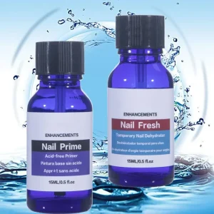 Professional Vegan Non Toxic Eco Friendly Nail System Dehydrator Custom Logo Bonder Primer Base Coat Stronger Nails