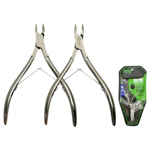 Professional Vietnam Stainless Steel Cuticle Nipper D09 High Quality Nail Cuticle Plier Clipper Trim Dead Skin Manicure Scissors
