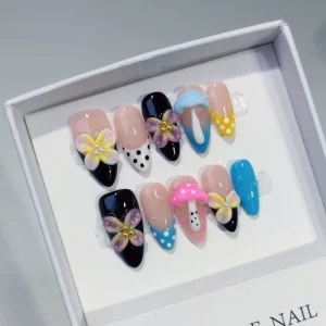 Purely Handmade Niche Minimalist High end Whitening Nail Art Nail Tip Factory