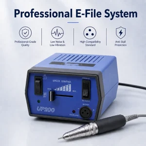 Purple Professional UP200 AITEURAWA Electric Nail Drill Machine 35000rpm Manicure Drill Machine