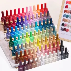 Quality Factory Professional Nail Supplies 84 Color 15ml UV Gel Nail Polish Salon Customized Private Label French Nagellak Paint