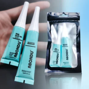 Quick Drying Solid Nail Glue with Remover for Press On Nails Tips No Need for UV Lamp