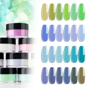 RS NAIL OEM ODM Custom Nail Art Acrylic Powder Multicolor DIY High Density Gel Powder