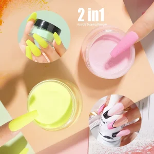 RS Nail Acrylic Nail Powders Natural French Pink Nails Salon Cover Pink Acrylic Powder