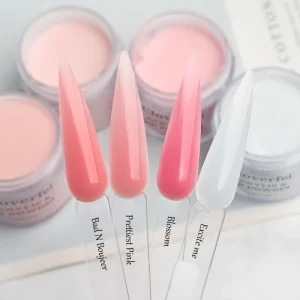 RTS 4 Colors Acrylic Powder Colored Acrylic Powder for Nail Acrylic Powder DIY Art Design Christmas Gifts for Women