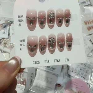 Random Nail Design Press on Nails Natural Fit and Comfortable Wear Long Lasting Fake Nails