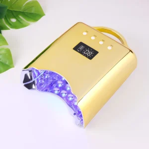 Rechargeable Cordless 78w UV LED Nail Lamp Gel Manicure Lamp For Nail Art