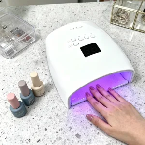 Rechargeable LED Nail Lamp 66W Cordless UV LED Nail Dryer for All Gel Nail Polish
