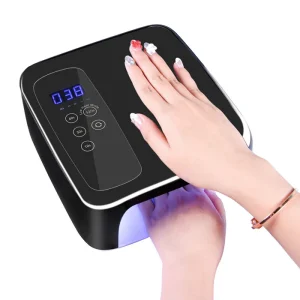 Rechargeable LED Nail Lamp 72W Cordless UV LED Nail Dryer for All Gel Polish