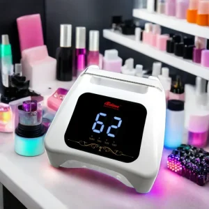 Rechargeable Nail Lamp Beauty Gold Design 72W LED UV Lamp Professional Nail Suppliers Battery Nail Lamp