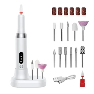 Rechargeable Professional Nail Drill Machine Electric Nail File Perfect for Salon & Home Use