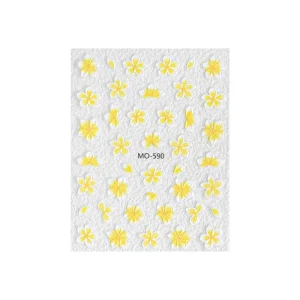 Relief 5D Sticker Nails Decals Nail Decorations