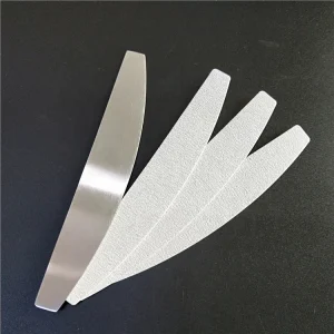 Replaceable Adhesive Replacements Zebra Metal Nail File Metal Frame Replacement Sandpaper Stainless Nail File