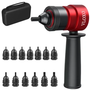 Rivet Nut Gun Riveting M3~M10 Cordless Rivet Drill Electric Adapter Insert Nut Tool
