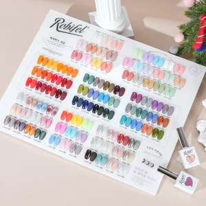 Robifel 96 Colors Gel Polish Colorful Soak Off UV Gel Nail Polish for Nail Salon Nails Supplies