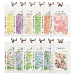 Rose Flower Nail Art Charms Decorations Jewelry 3D Flatback Resin Rhinestone Nails Accessories Manicure DIY Supplies