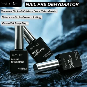 SH12 pH Bond Nail Dehydrator 15ml Non Toxic Vegan pH Balance Nail Prep Liquid Fast Dry & Air Dry for Professional Nail Care