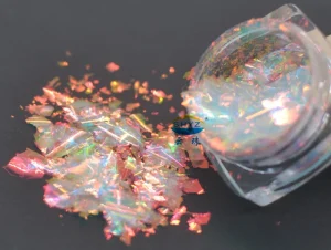 SHYZ Holographic Chameleon Inorganic Nail Polish Glitter Cosmetic Flake Pigment 100+ Types MSDS Certified Coating Pigment