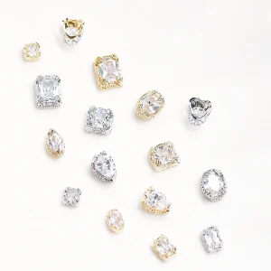 Sailor Moon Nail Crystal Zircon 3D Diamond Nail Art Decorations Nail Charms