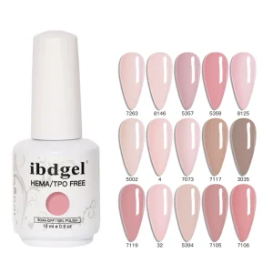 Salon Professional Classical Pink Gel Nail Polish Macaron Gel Polish Set