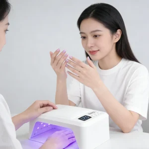 Salon Use UV LED Nail Lamp 60 LED Lamp 10S Curing Gel Nail Polish 2in1 Hand Pillow And UV Lamp