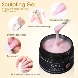 Sample Builder Gel in a Bottle Nail Extension Gel Custom Colors UV LED Hard Soak Off Gel Polish for Nail Art