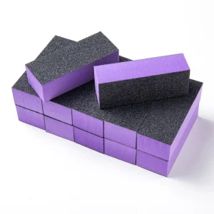 Sanding Buffing Nail Polisher 4 Way Polish Buffer Buffing Block Colorful Nail Files 80 120 Grit Nail Art Pedicure Manicure Tool