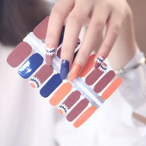 Self-adhesive Nail Art Polish Foil Decals Stickers Patch New