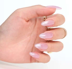 Senboma Magnetic French Fake Nails Salon Professional Products Press on Nail Tips