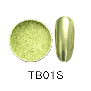 Shiny Aluminum Chrome Pigment Nail Polish Decorations UV Gel Nail Chrome Pigment Dust Sequins Acrylic Powder for Nail Art