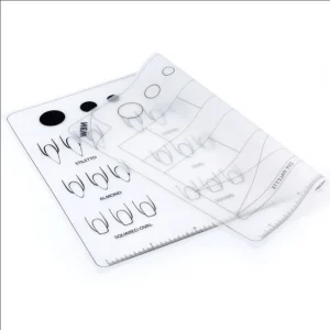 Silicone Bigger Nail Practice Sheet Training Mat Salon Manicure Monomer Liquid Professional Application Tool