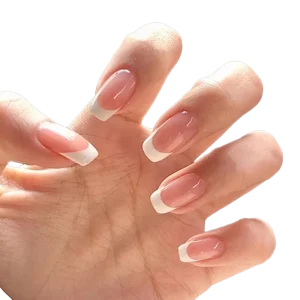 Simple French Bestselling High Quality Press on Nails Private Labeling Customized Acrylic Nails Art