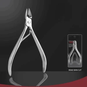 Single Spring Nail Plier Clipper Stainless Steel Nail Cuticle Nippers