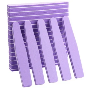 Soft Durable Washable Double Sided 100/180 Sanding Block Buffing Files Nail Buffer Block Sponge Nail File