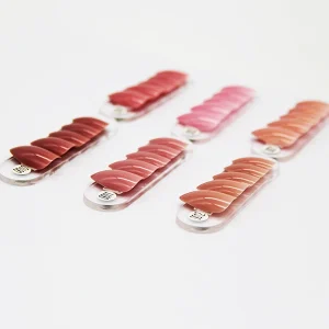 Solid Color Stiletto Press On Artificial Fingernails Home Use Different Color Choice