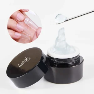 Solid Nail Art Glue Long Lasting Professional 15g Solid Press on Gel OEM Private Label Custom Logo Strong Nail Tips Glue UV Gel